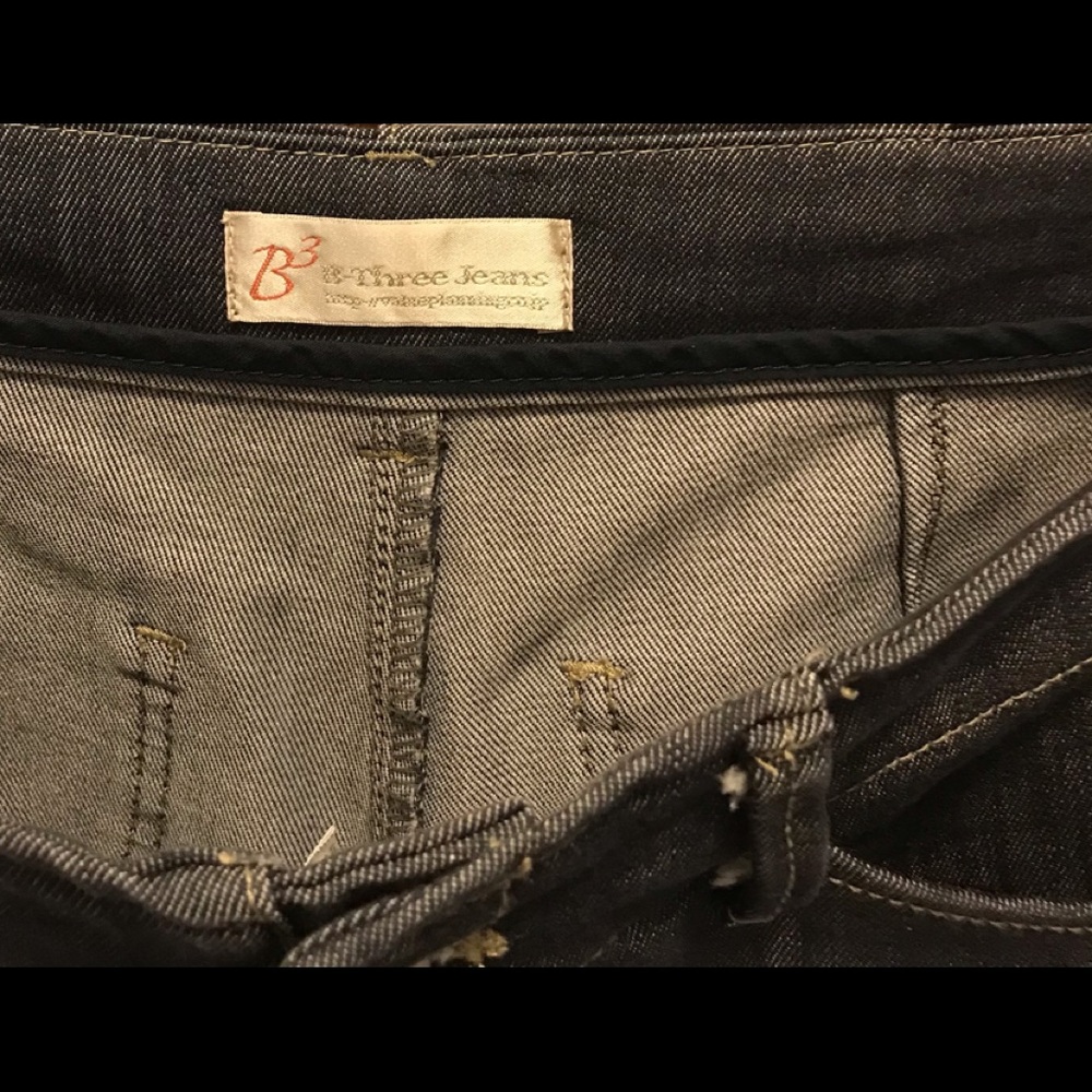 B-Three Jeans Capris View 3